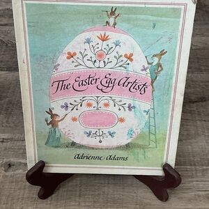 Vintage children’s The Easter Egg Artists Book by Adrienne Adams